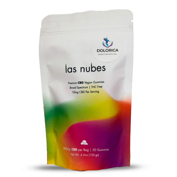 LAS NUBES Gomitas de CBD 30 piezas
